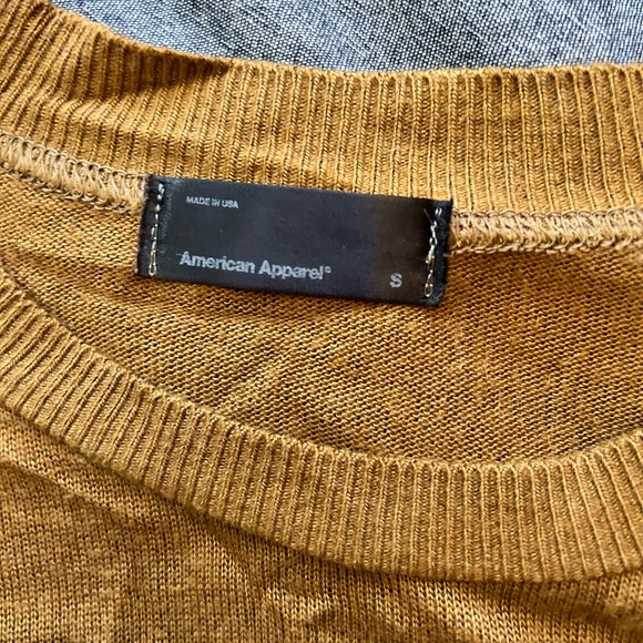 Gold Sweater Dress Size Small - Picture 2 of 4